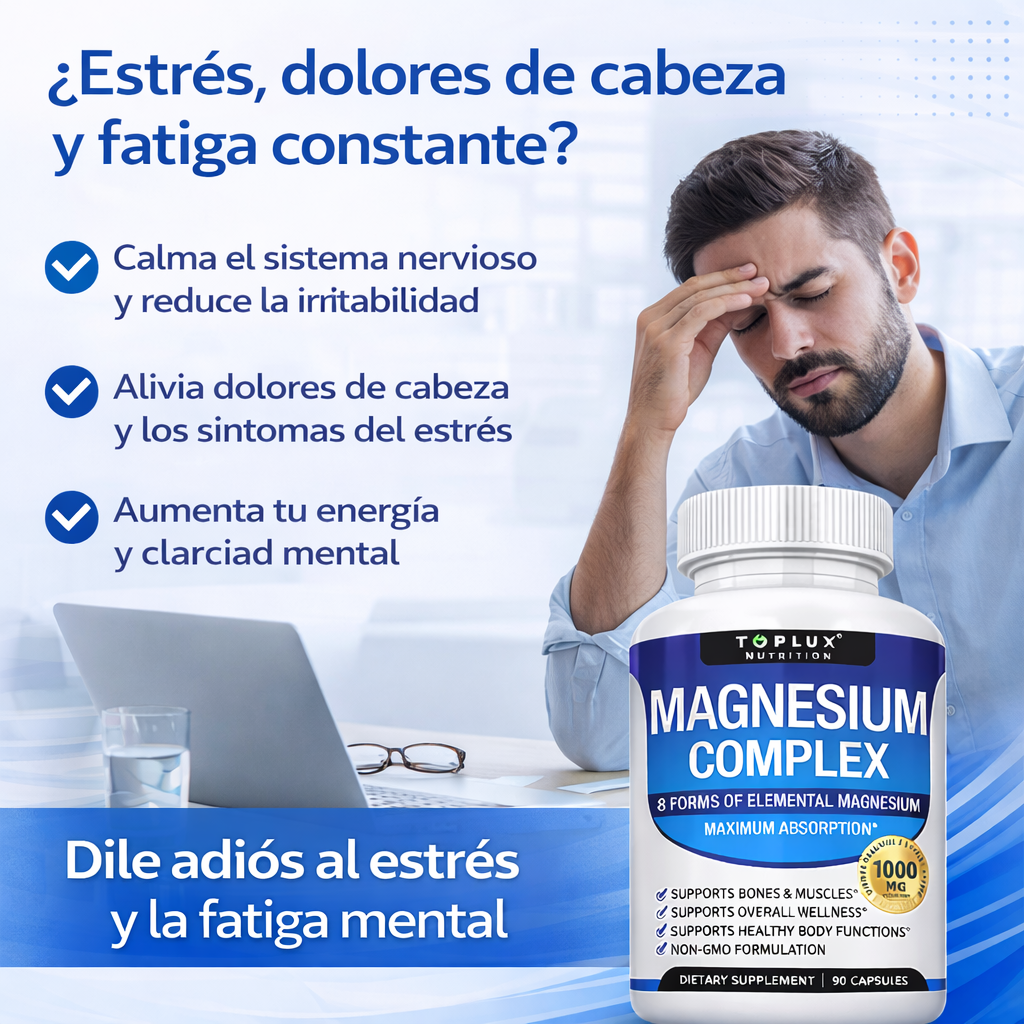 Suplemento de complejo de magnesio