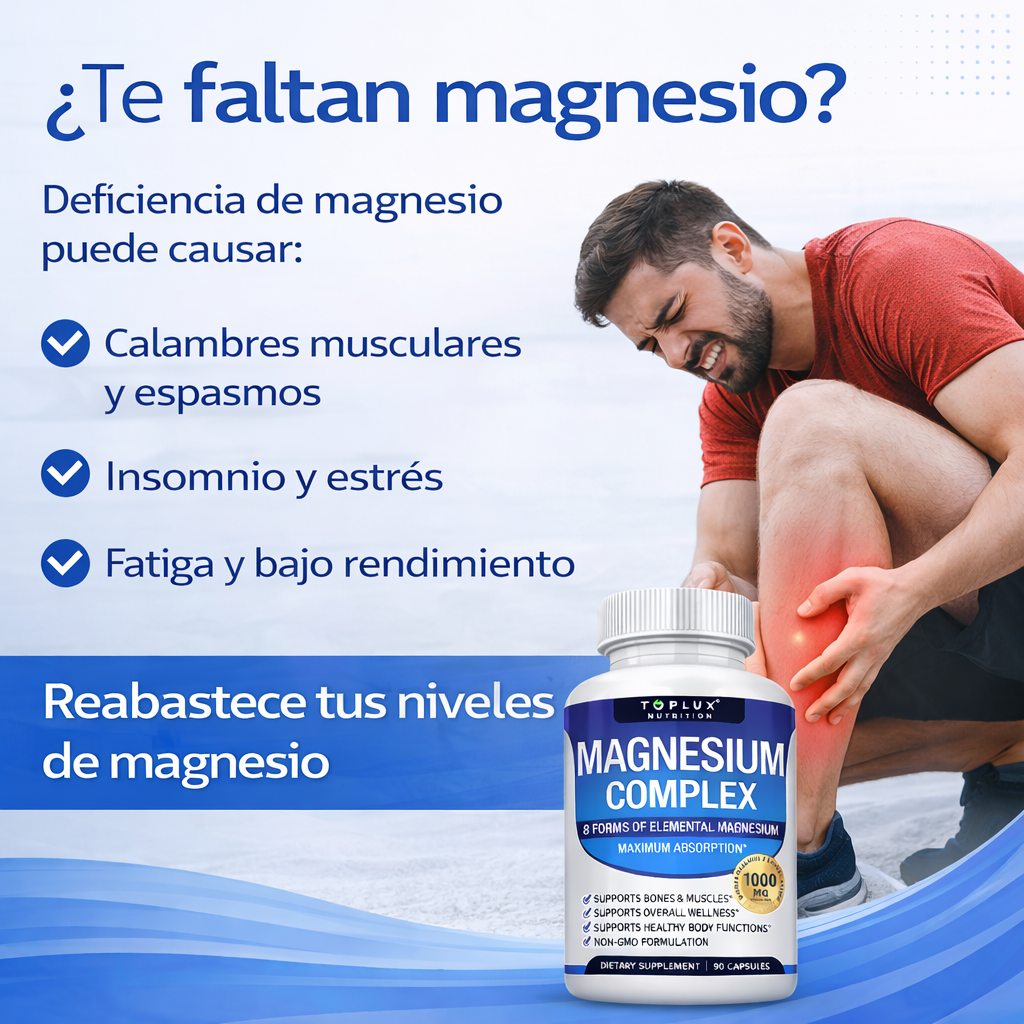 Suplemento de complejo de magnesio