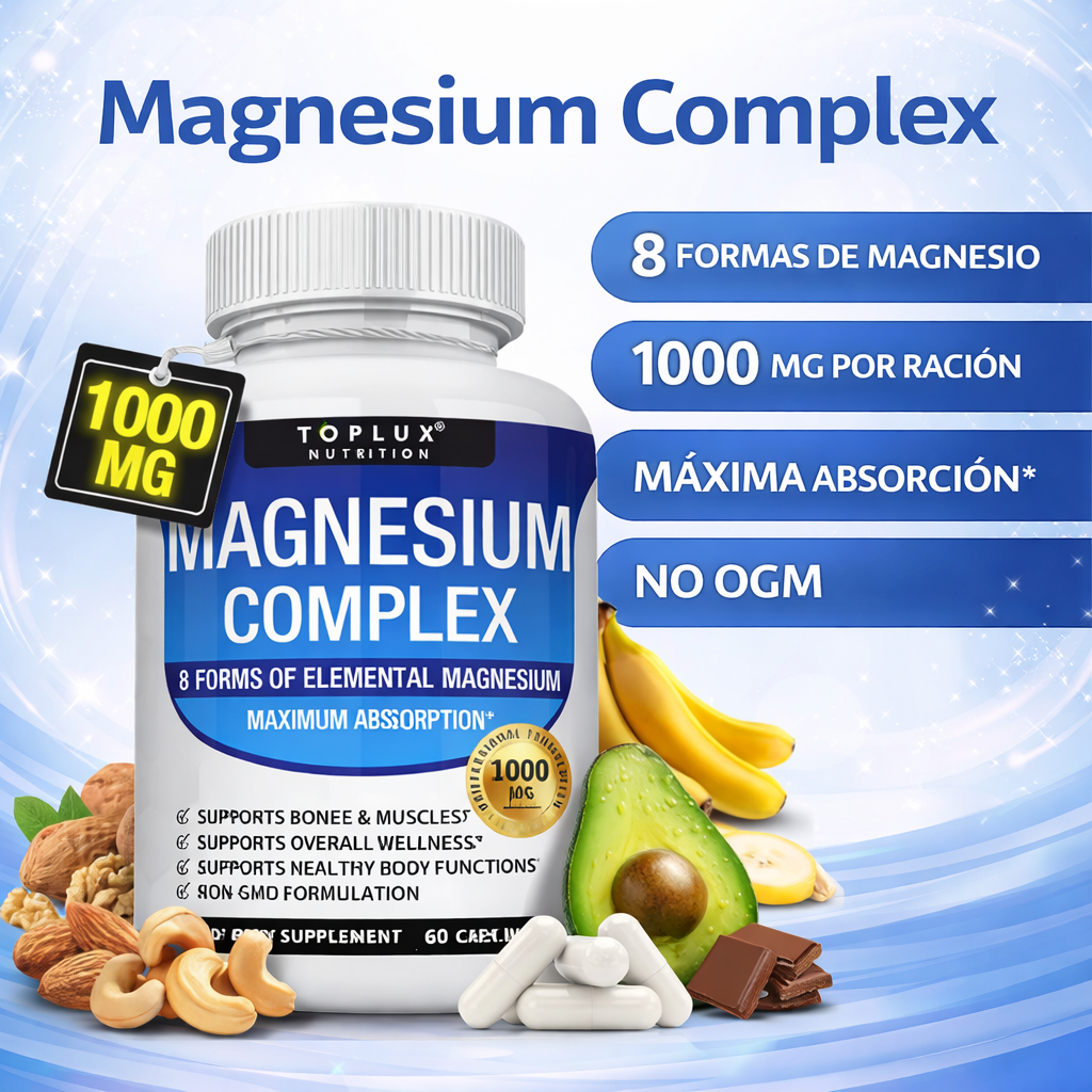 Suplemento de complejo de magnesio