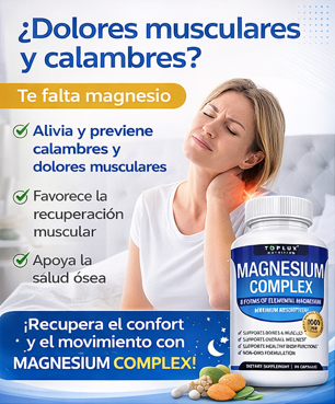 Suplemento de complejo de magnesio
