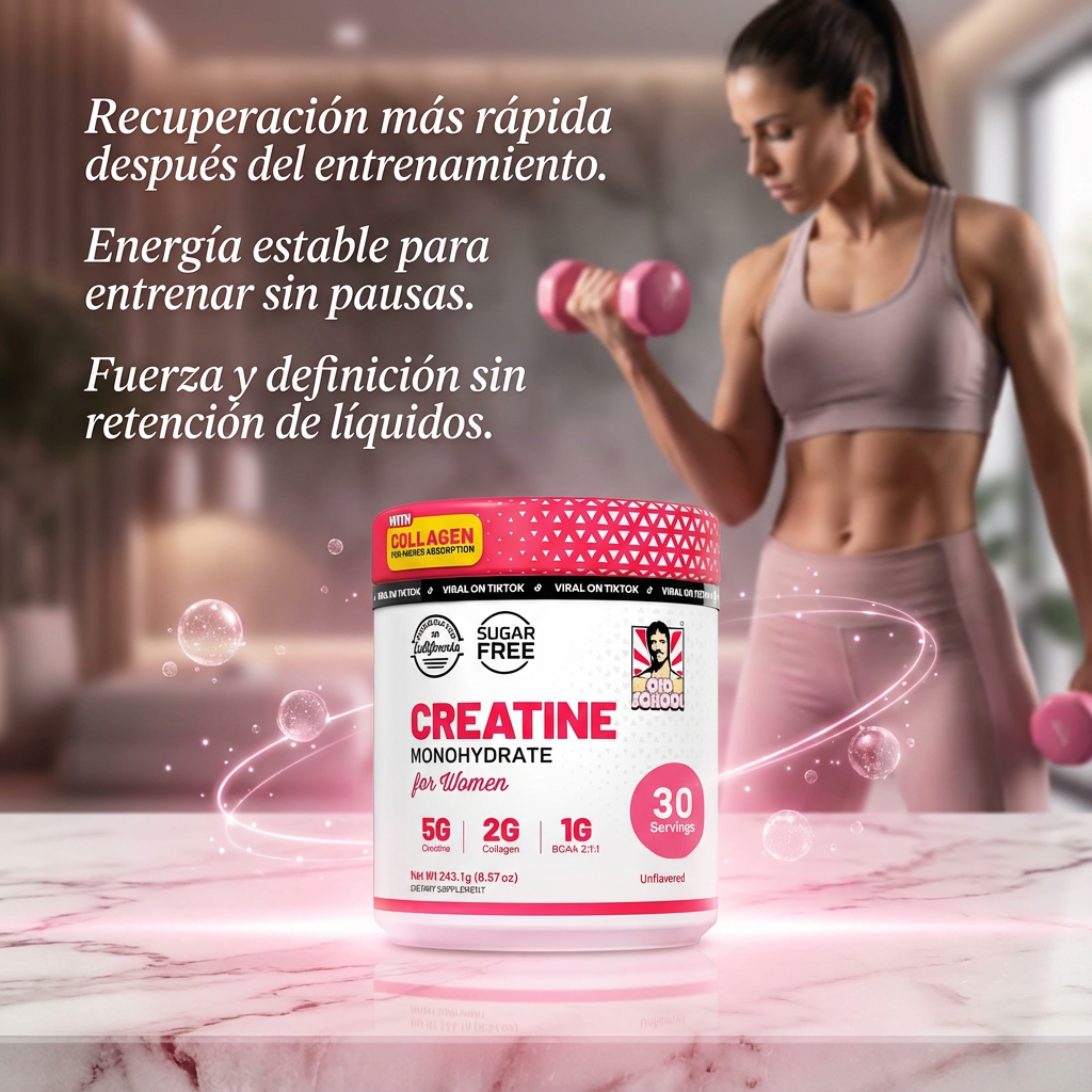 Creatine Monohydrate Powder For Women