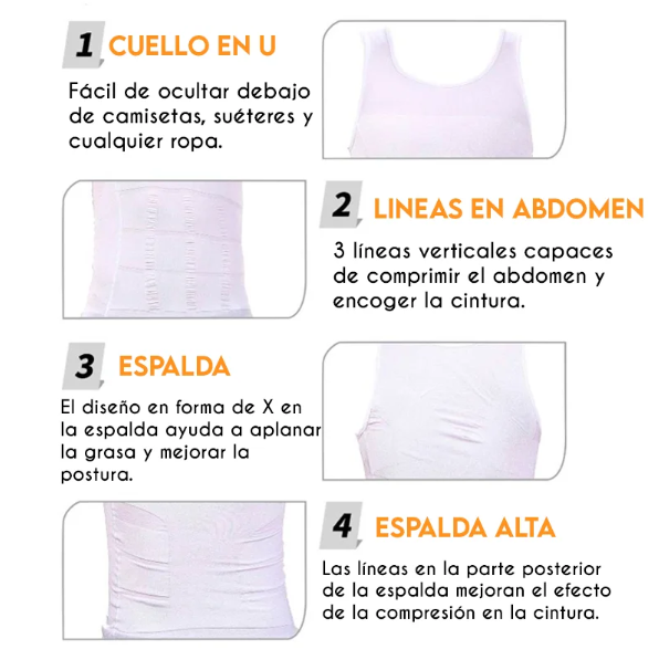 Camiseta Moldeadora Slim & Lift